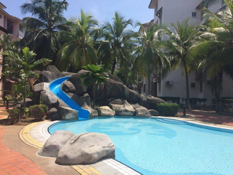 Pd Perdana Homestay Pool Side Port Dickson Exterior foto